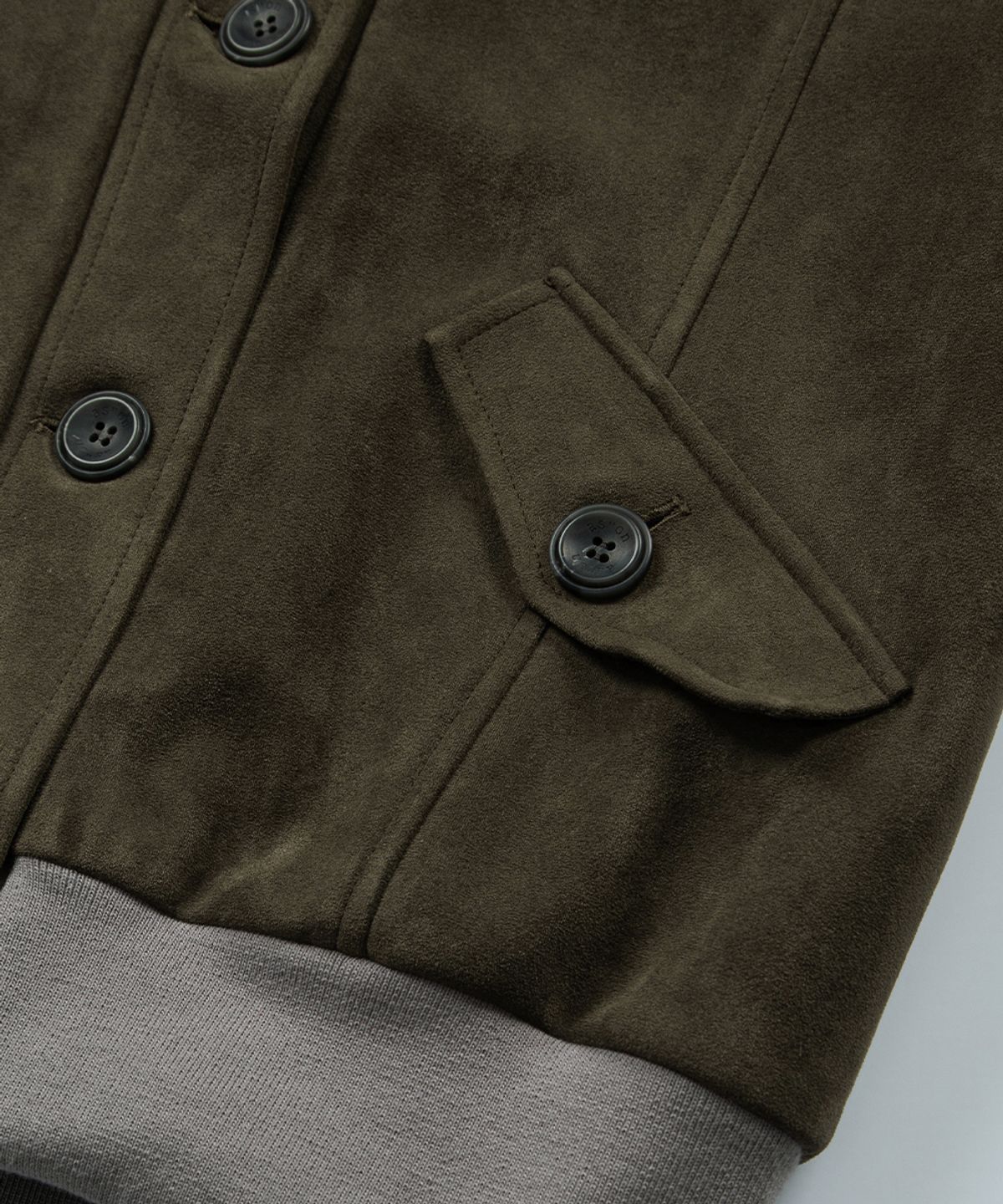 애즈온(ASON) DUMBO SUEDE JACKET / BROWN
