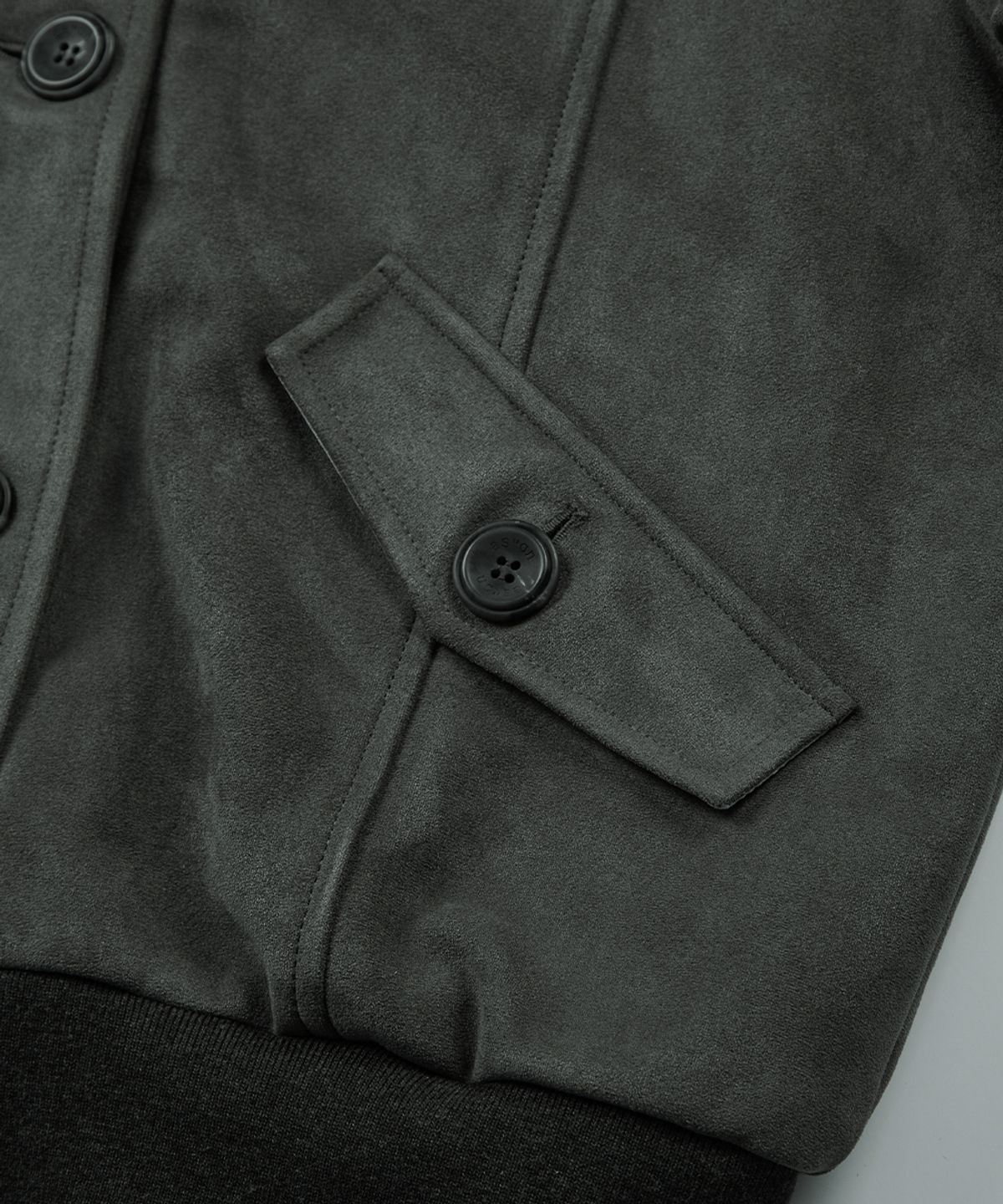 애즈온(ASON) DUMBO SUEDE JACKET / CHARCOAL