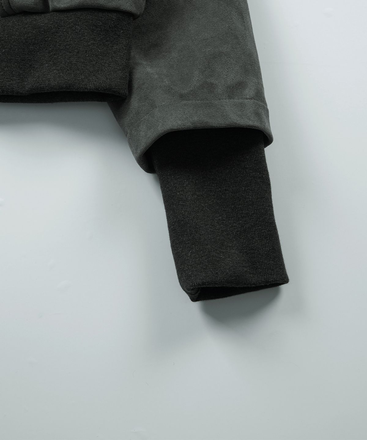 애즈온(ASON) DUMBO SUEDE JACKET / CHARCOAL