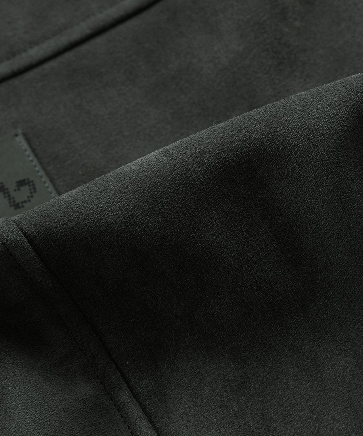 애즈온(ASON) DUMBO SUEDE JACKET / CHARCOAL