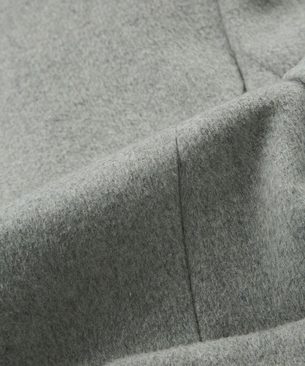 애즈온(ASON) FOY BUTTON SHORT COAT / GRAY