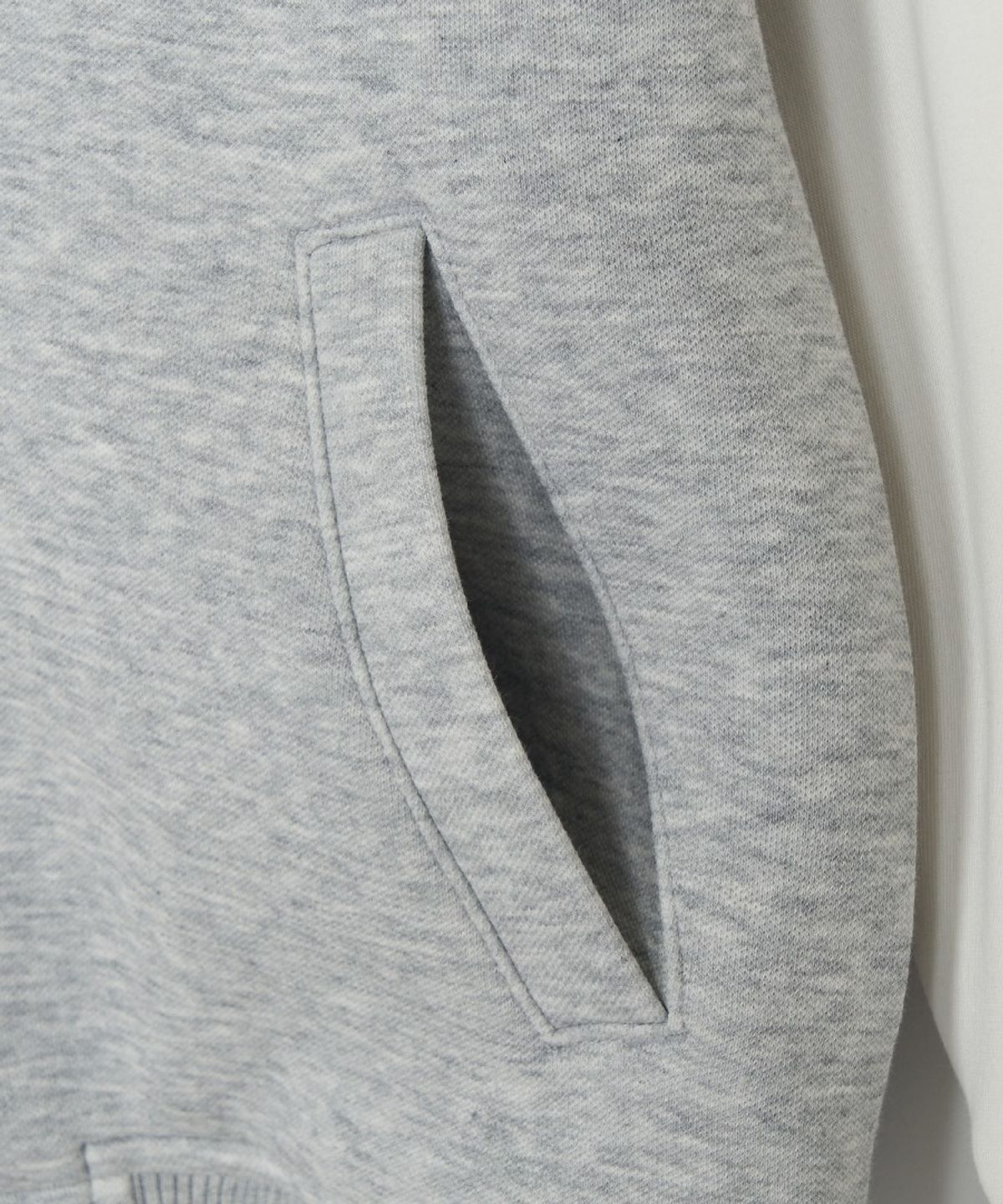 엠엘비 키즈(MLB KIDS) 스트릿 바시티 피케 후드 점퍼 BOS (L.Melange Grey)
