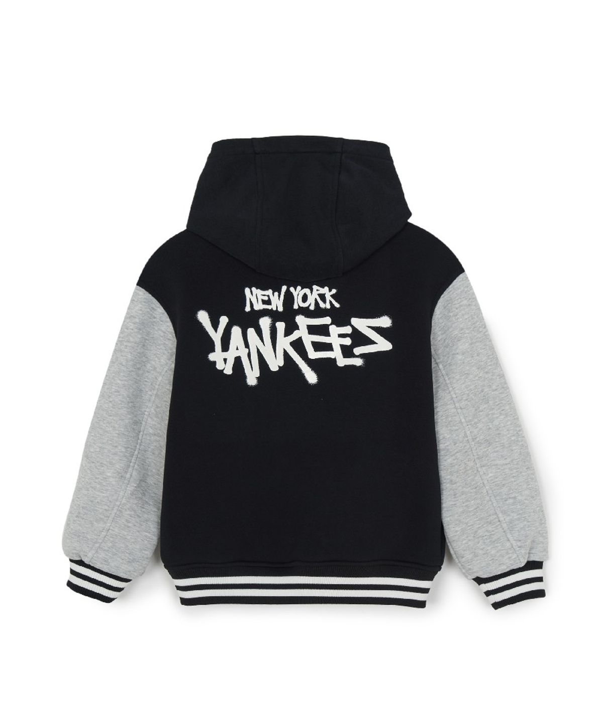 엠엘비 키즈(MLB KIDS) 스트릿 바시티 피케 후드 점퍼 NY (Black)