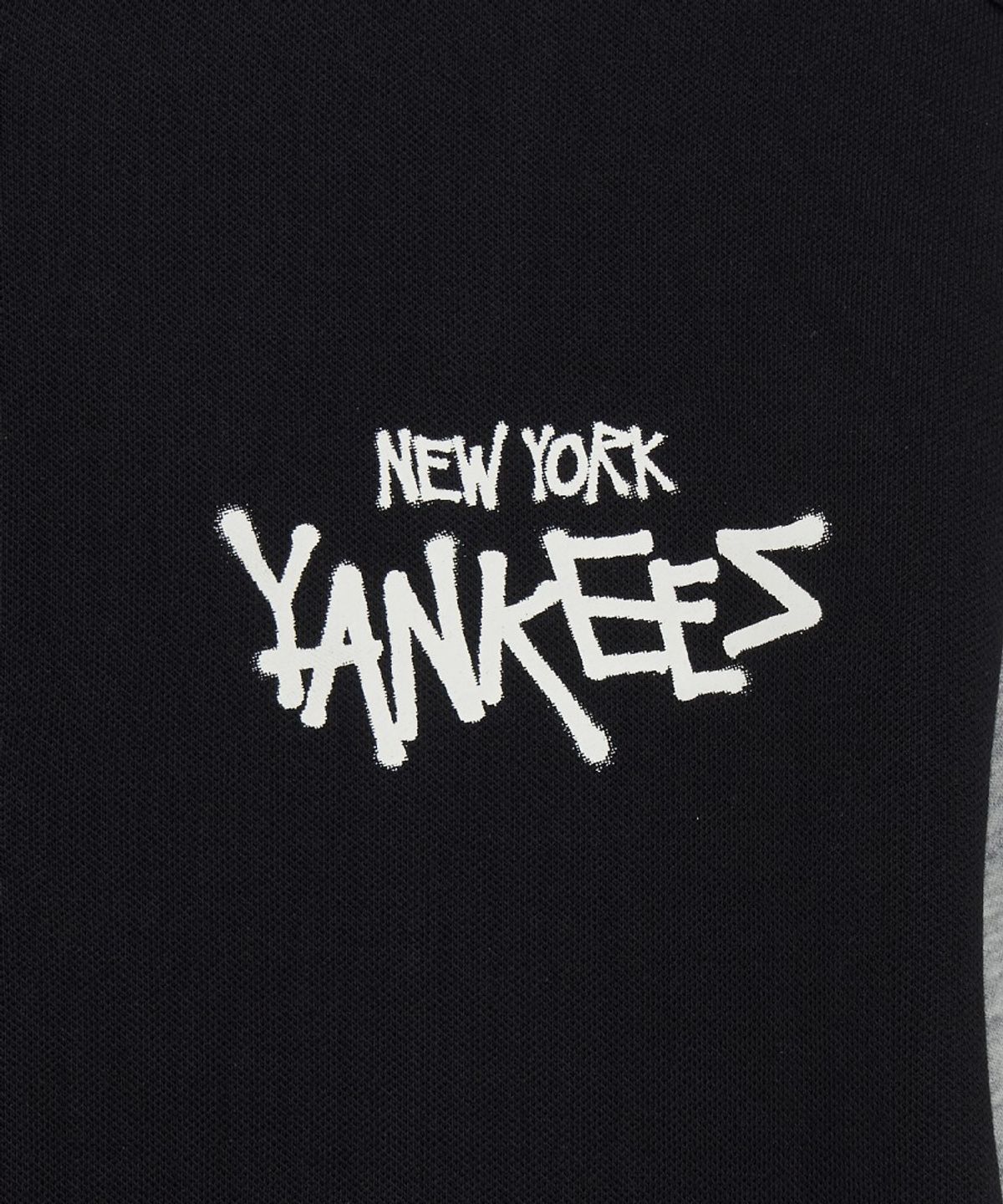 엠엘비 키즈(MLB KIDS) 스트릿 바시티 피케 후드 점퍼 NY (Black)
