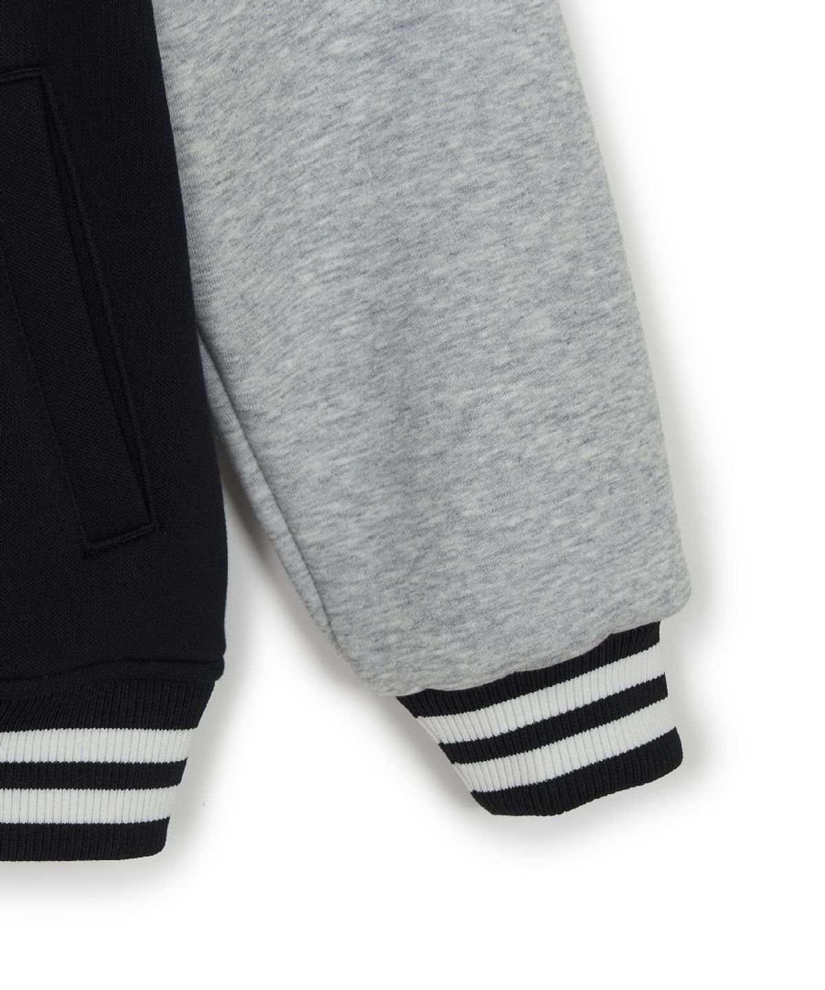 엠엘비 키즈(MLB KIDS) 스트릿 바시티 피케 후드 점퍼 NY (Black)
