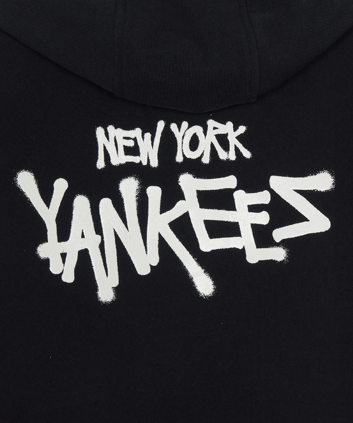 엠엘비 키즈(MLB KIDS) 스트릿 바시티 피케 후드 점퍼 NY (Black)