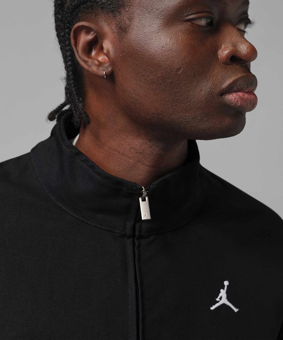 나이키(NIKE) 조던 플라이트 그래픽 워크웨어 재킷 M - 블랙:화이트 / IF1822-010