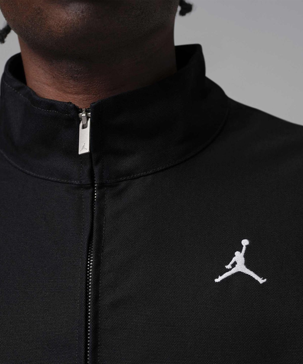 나이키(NIKE) 조던 플라이트 그래픽 워크웨어 재킷 M - 블랙:화이트 / IF1822-010