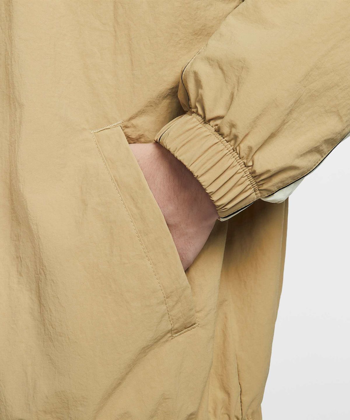 나이키(NIKE) 클럽 후드 재킷 M - 파라슈트 베이지:라이트 카키:블랙:화이트 / HJ2013-298