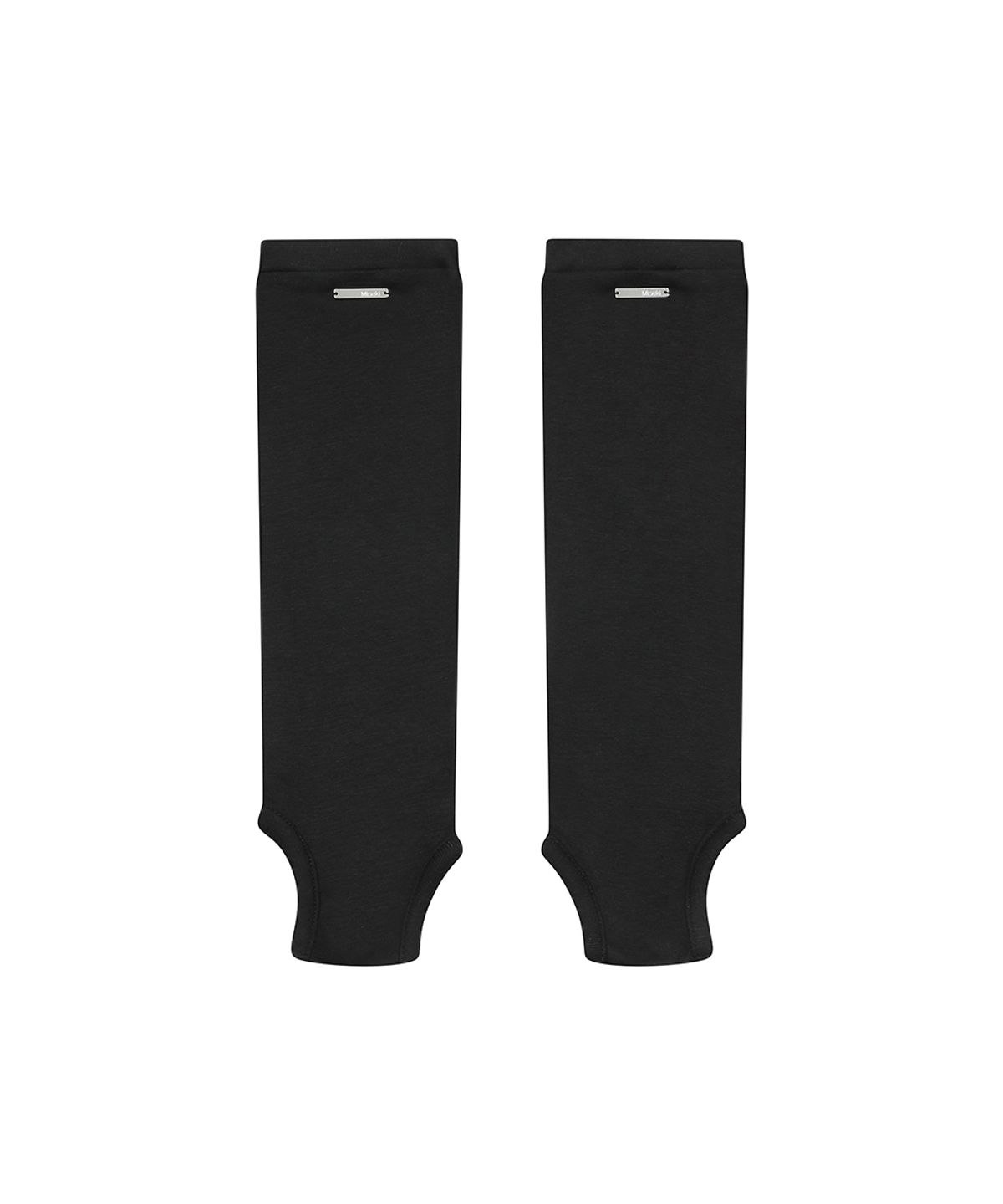 미세키서울(MISEKI SEOUL) Open toe sheer knee socks BLACK