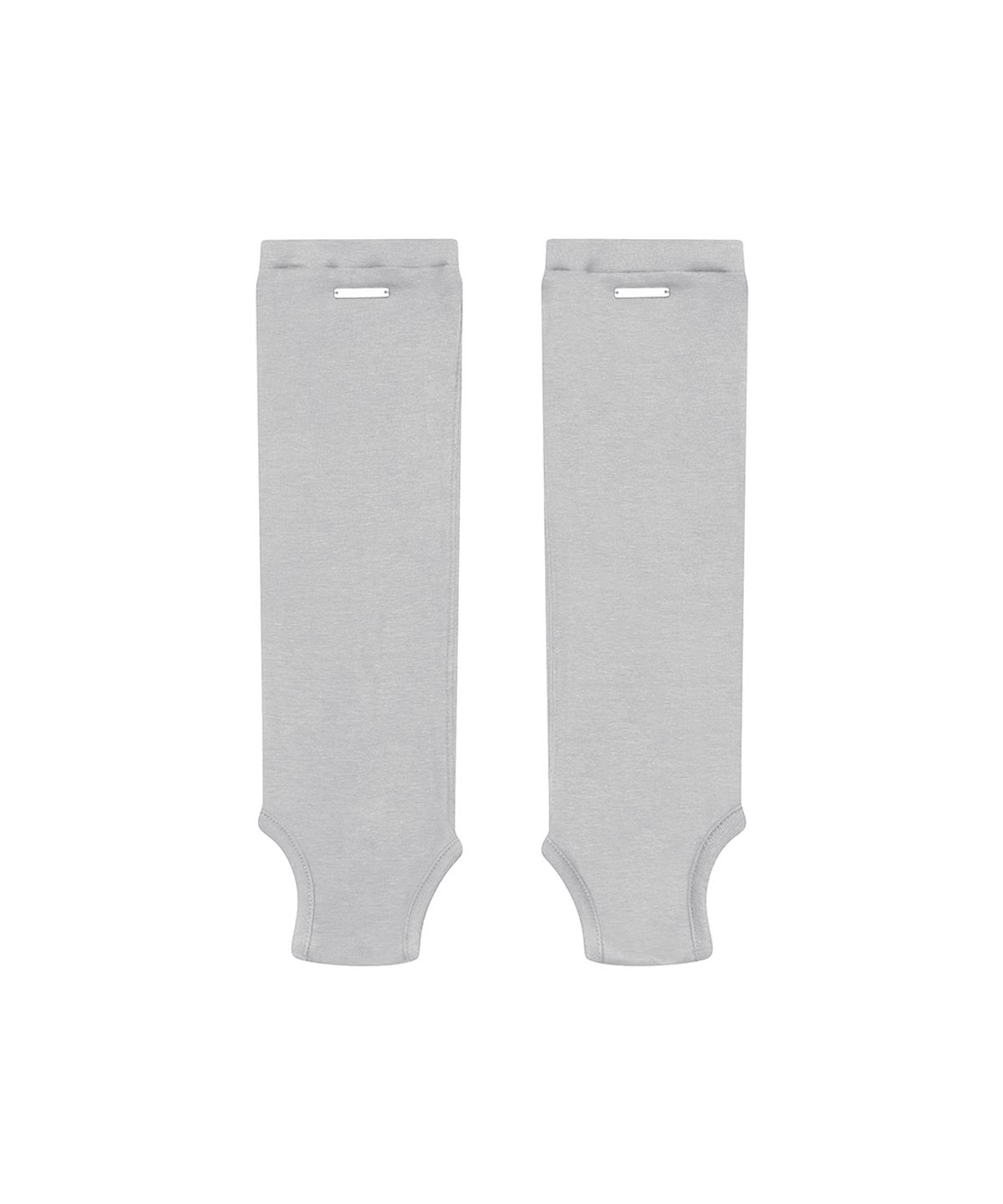 미세키서울(MISEKI SEOUL) Open toe sheer knee socks GREY