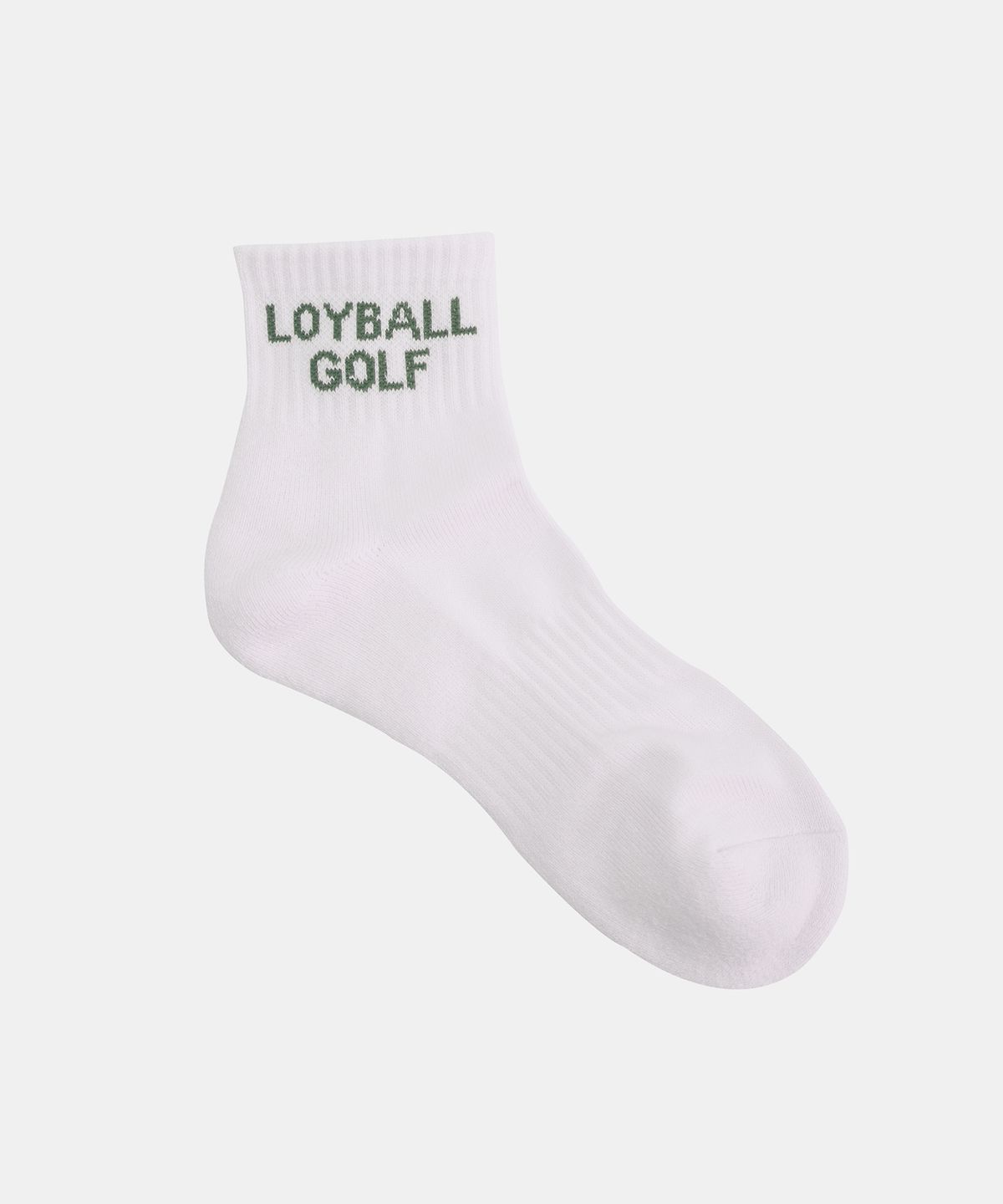 로이볼 골프(LOYBALLGOLF) Low Cut Socks Man - Green Logo