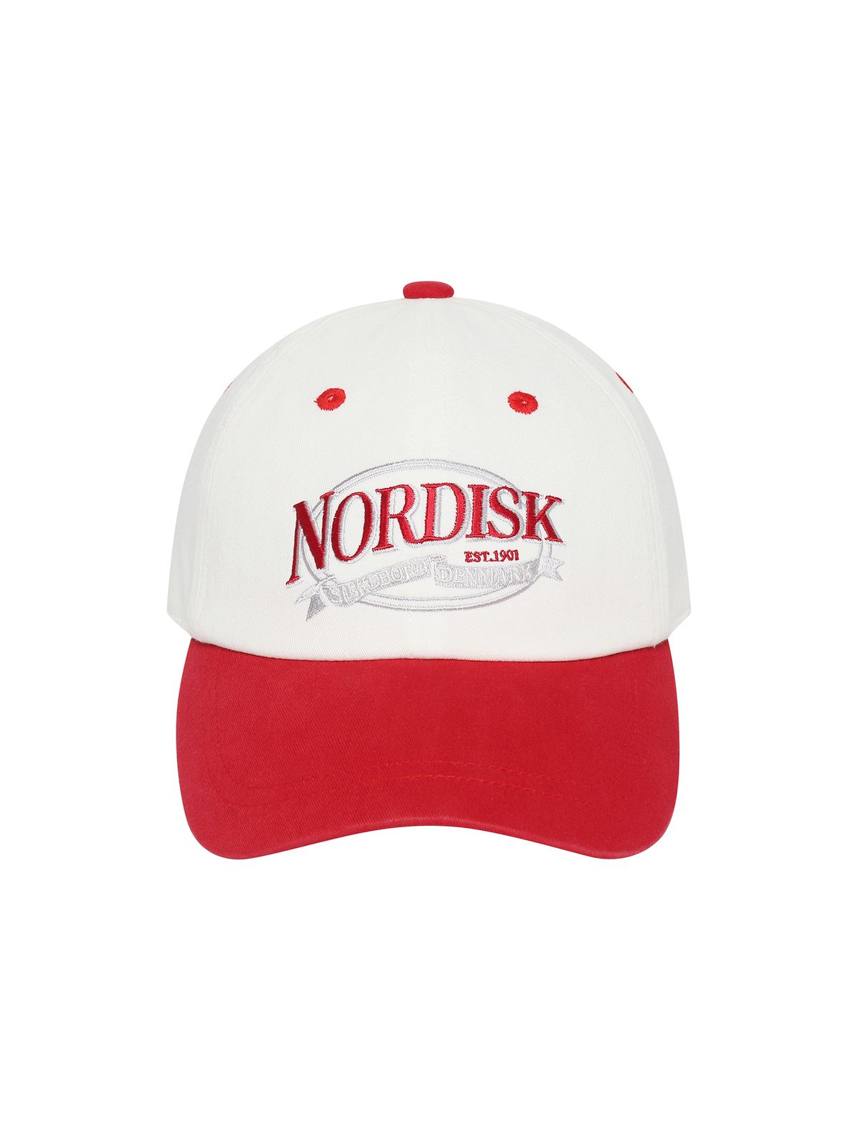노르디스크(NORDISK) [비메이트] 그래픽 로고 볼캡_Magenta