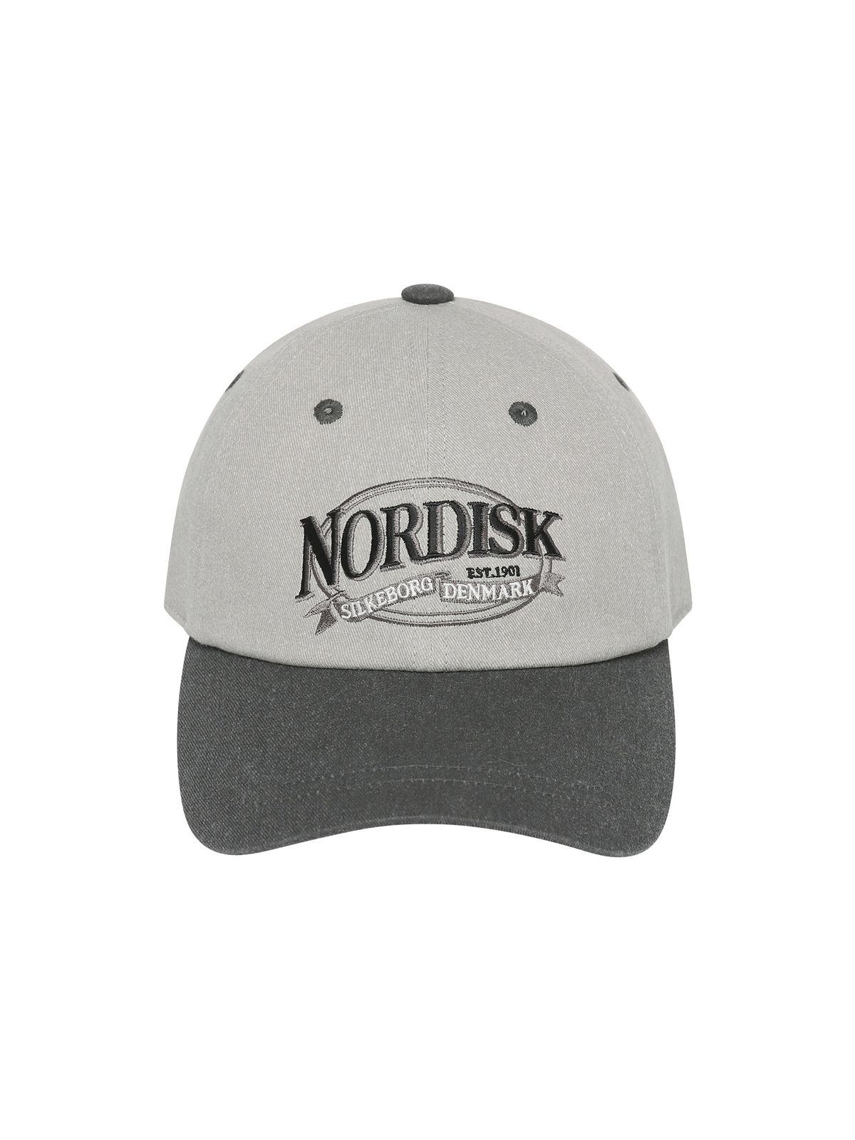 노르디스크(NORDISK) [비메이트] 그래픽 로고 볼캡_Charcoal