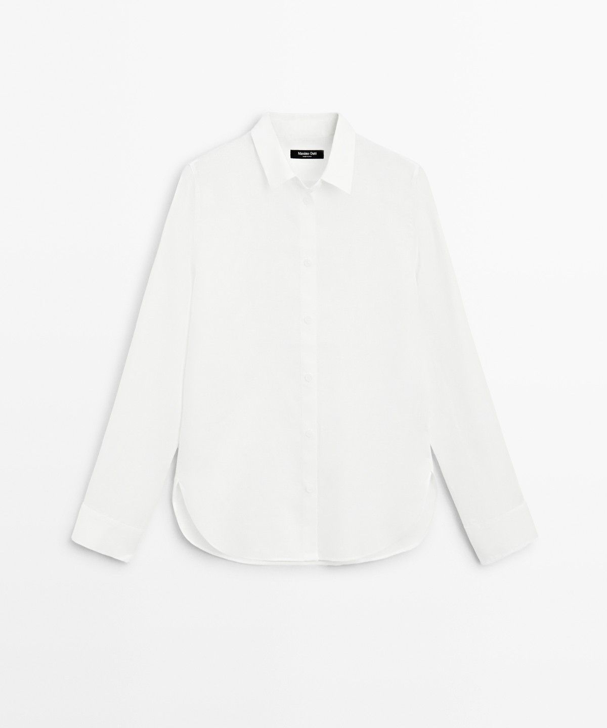마시모두띠(MASSIMO DUTTI) 100% 린넨 루즈핏 셔츠