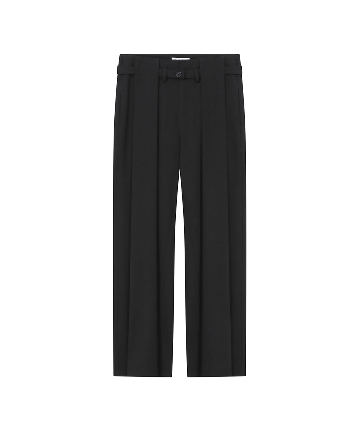 미세키서울(MISEKI SEOUL) Big pleats belted pants BLACK