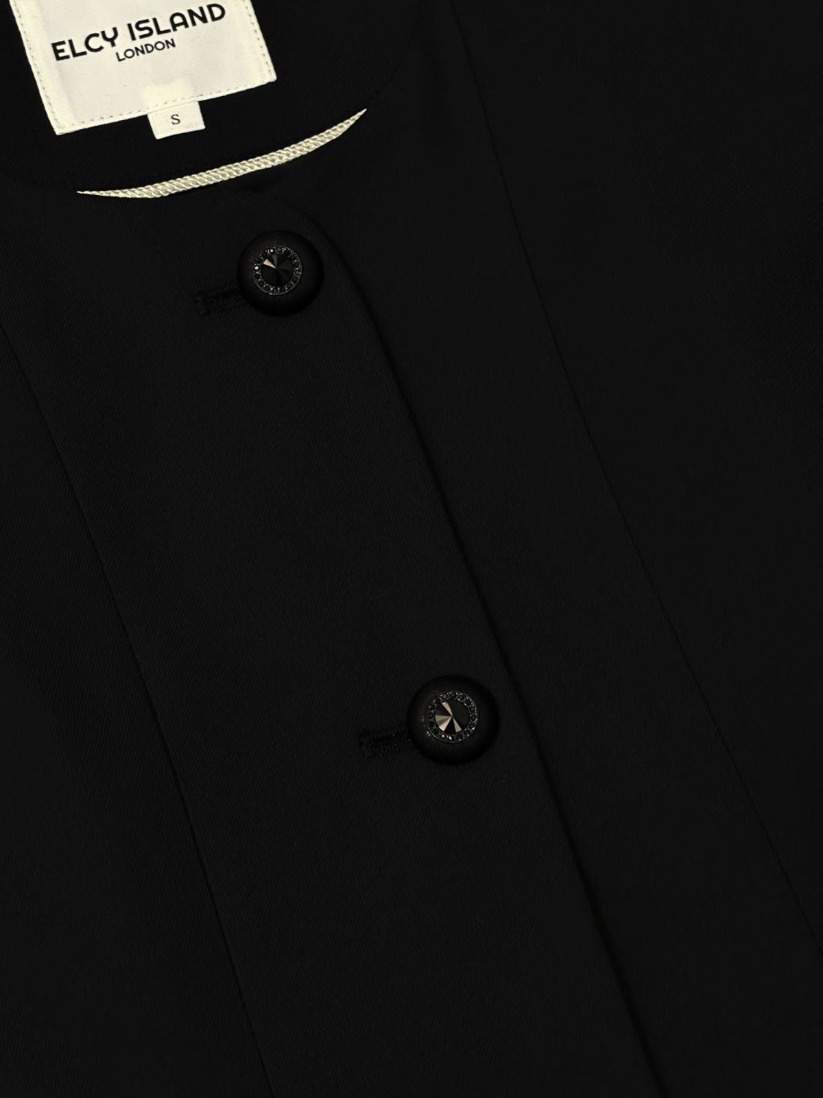 엘시 아일랜드(ELCY ISLAND) Grace Signature Tailored Jacket (BLACK)