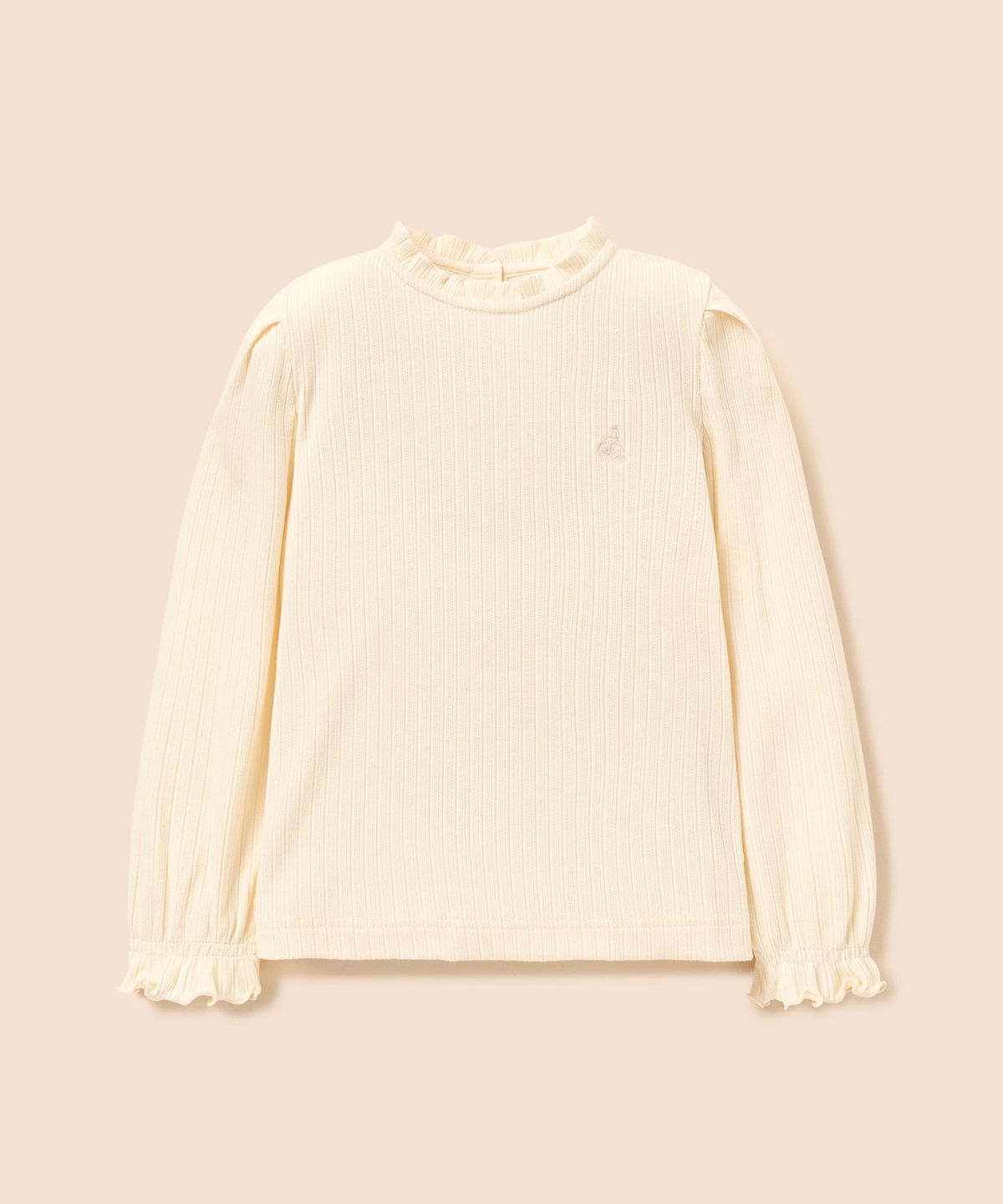 빈폴 키즈(BEANPOLE KIDS) 여아 클래식 포인텔 골지 티셔츠  옐로우 (BI6141G91E)
