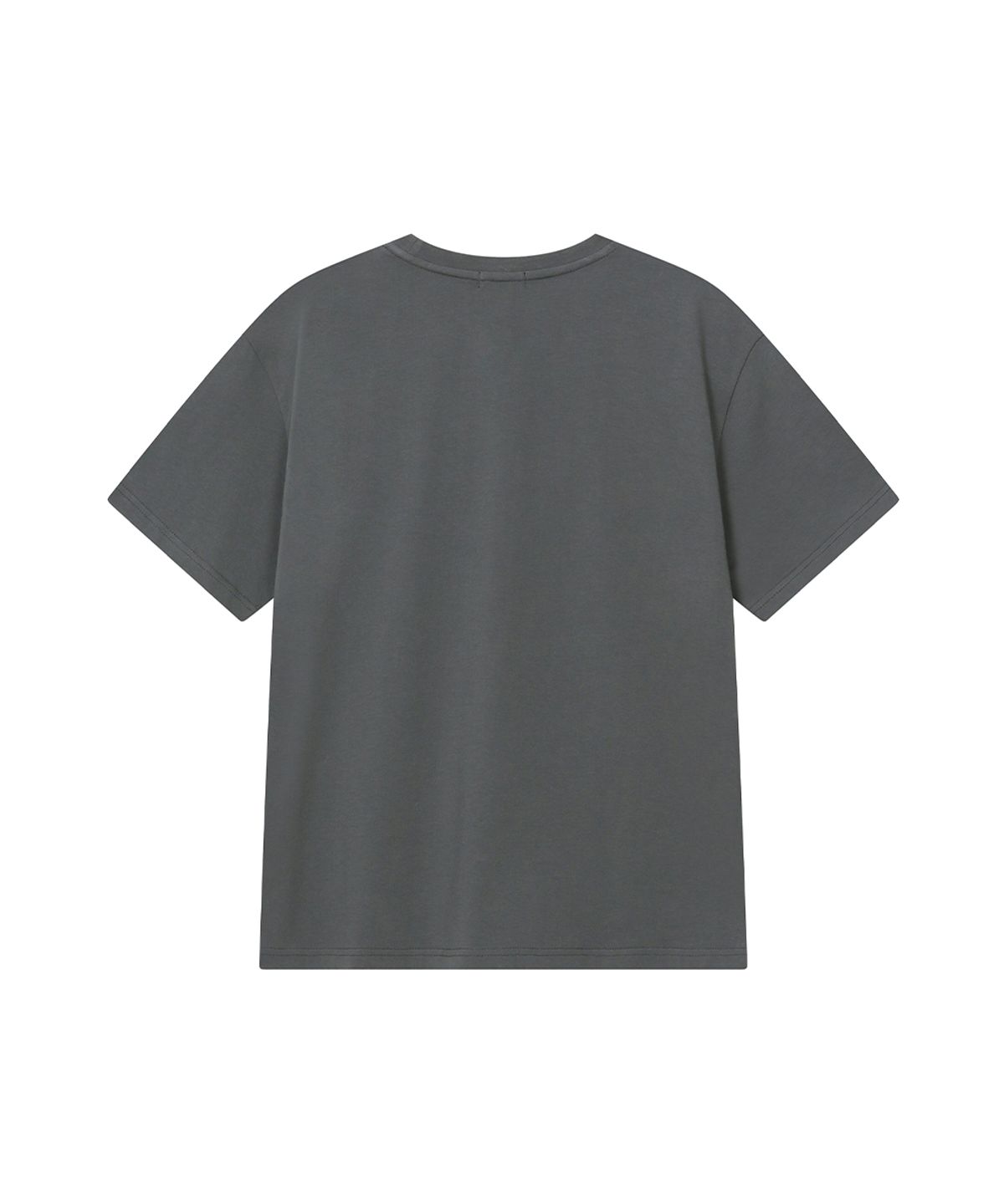 미세키서울(MISEKI SEOUL) Teddy graphic short sleeve CHARCOAL