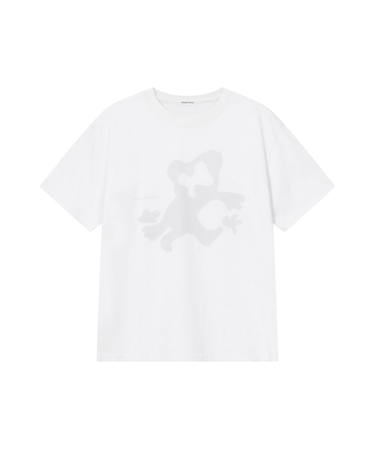 미세키서울(MISEKI SEOUL) Teddy graphic short sleeve WHITE