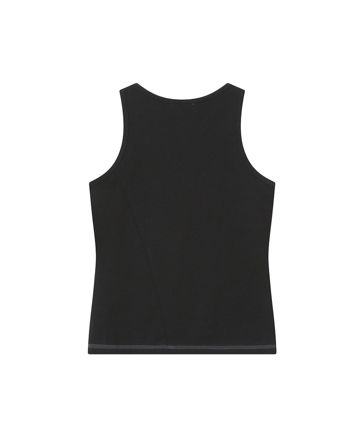 미세키서울(MISEKI SEOUL) Pocket pointed sleeveless BLACK
