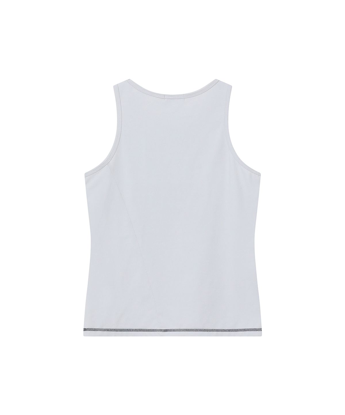 미세키서울(MISEKI SEOUL) Pocket pointed sleeveless GREY