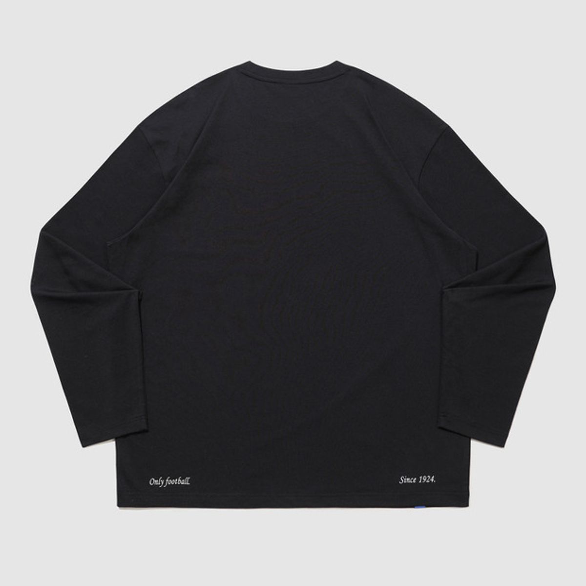엄브로(UMBRO) 포켓 코튼 긴팔 티셔츠 블랙 UR121CRL11