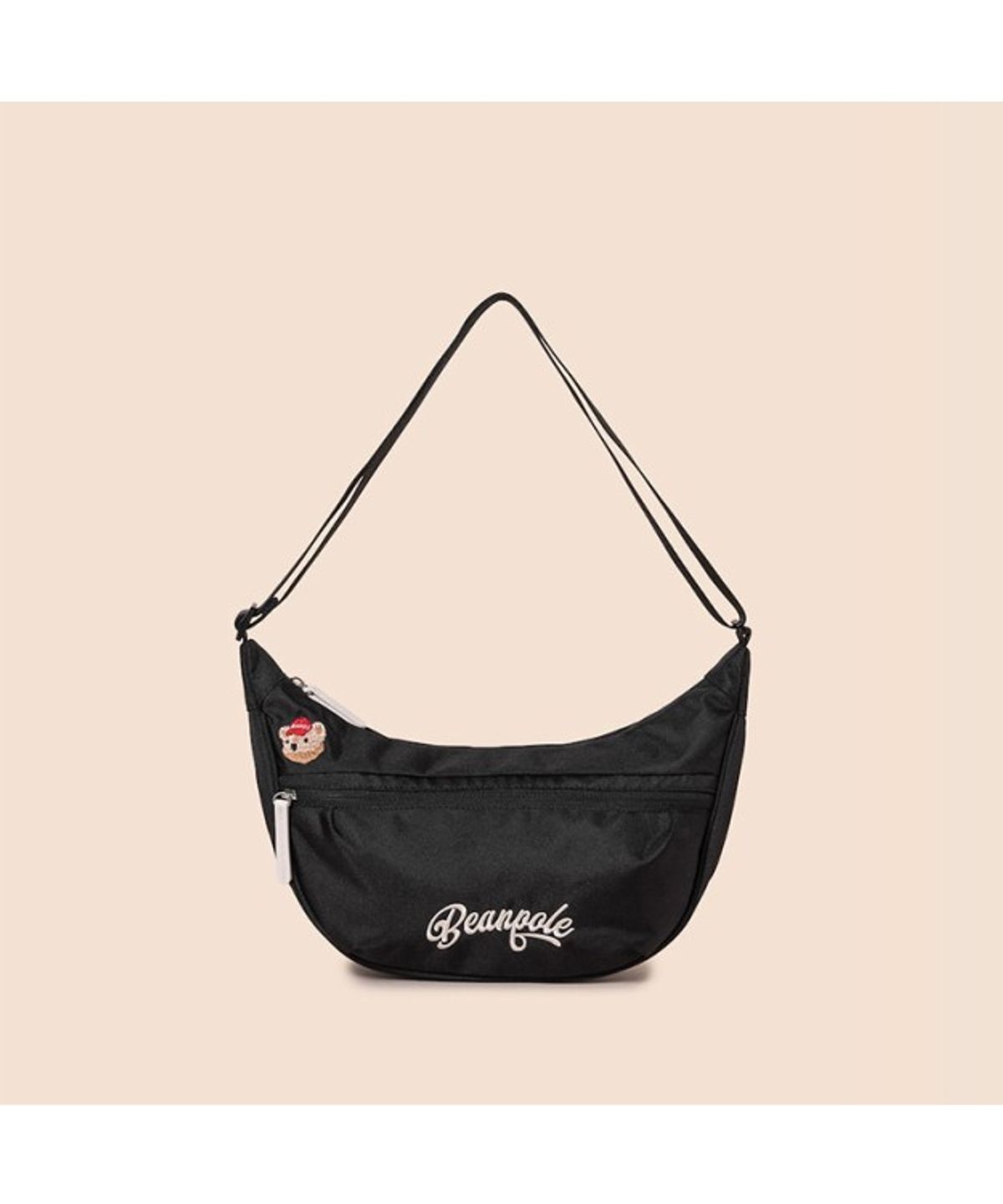 빈폴 키즈(BEANPOLE KIDS) 곰돌이 솔리드 호보 크로스백  블랙 (BI61D2U535) (BI61D2U535)