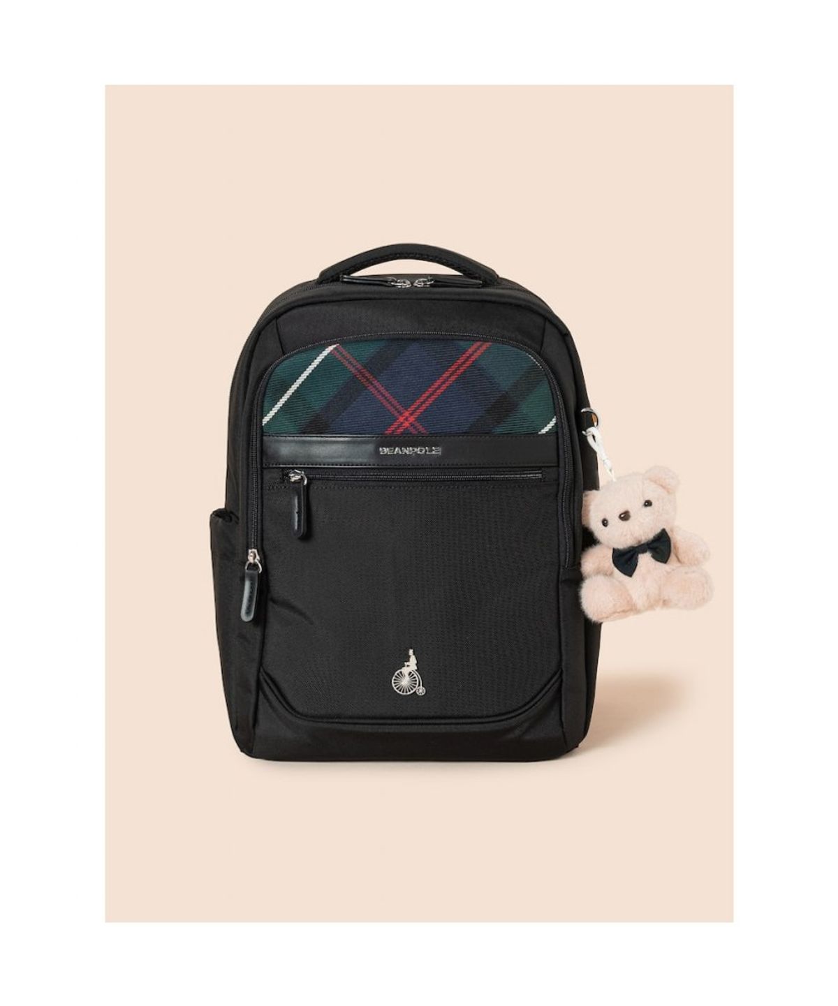 빈폴 키즈(BEANPOLE KIDS) 코어 체크 책가방 2SET  블랙 (BI61D4U055)