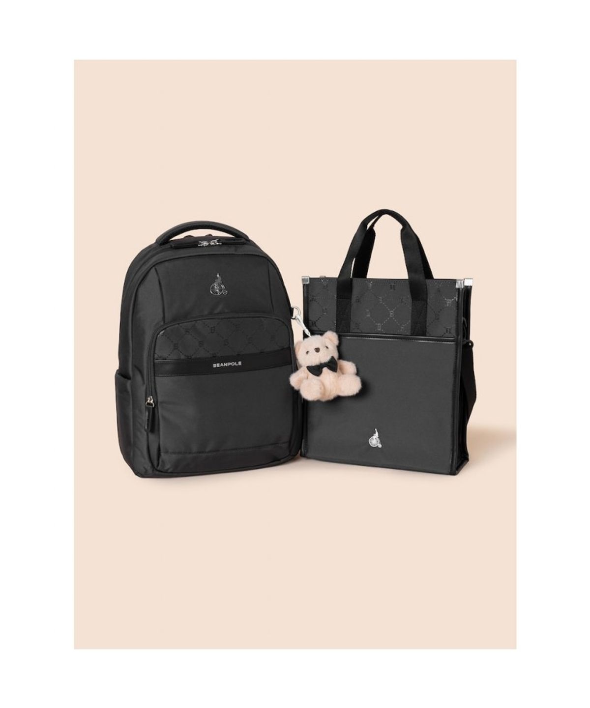 빈폴 키즈(BEANPOLE KIDS) 모노그램 책가방 2SET  애쉬 (BI61D4U064)