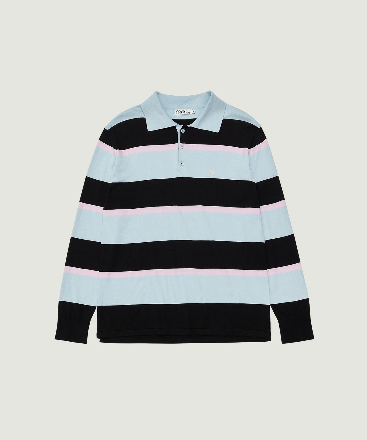 그로브(GROVE) GWEN COLLAR KNIT (LIGHT BLUE)