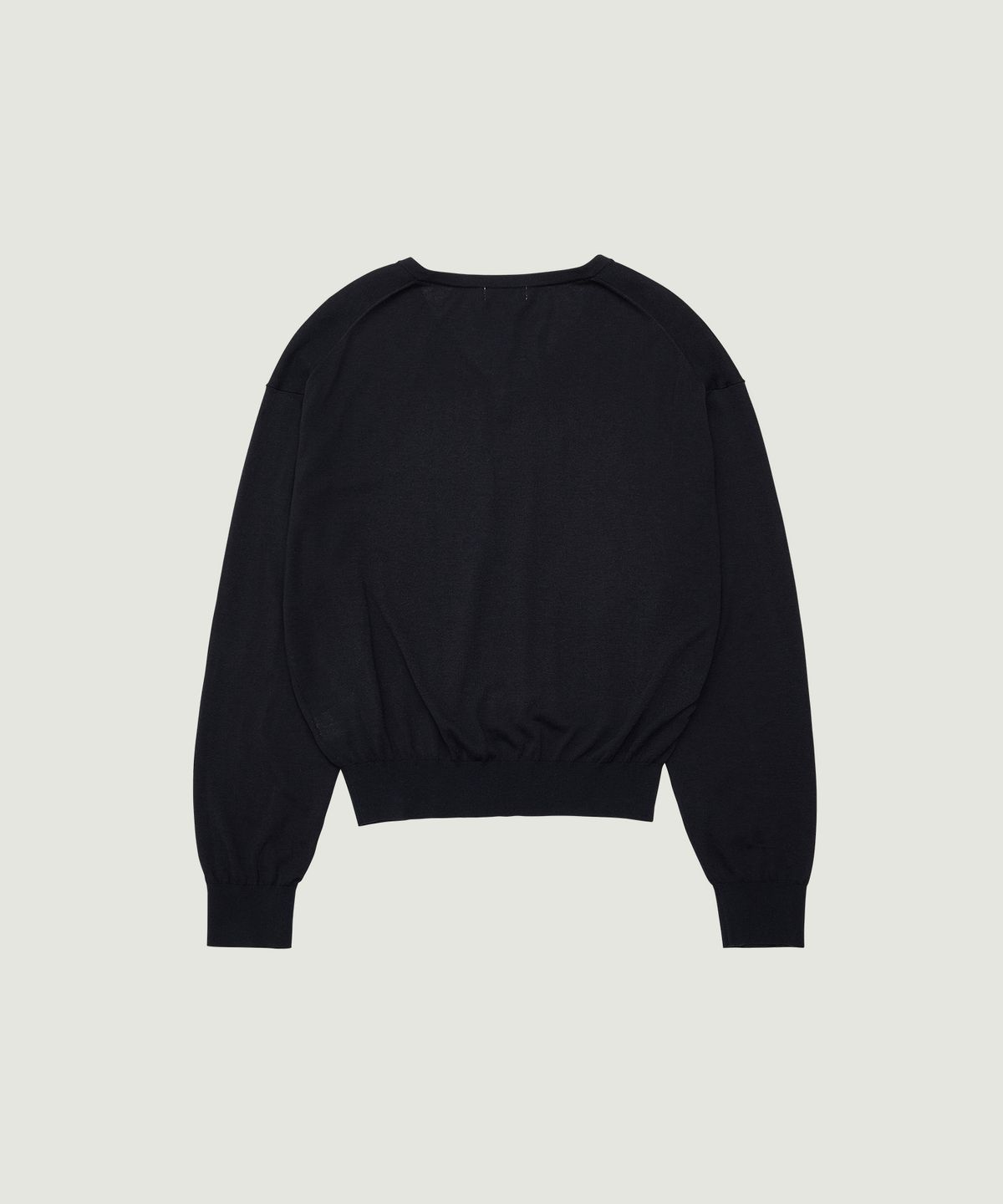 그로브(GROVE) CANOPY V-NECK KNIT (NAVY)
