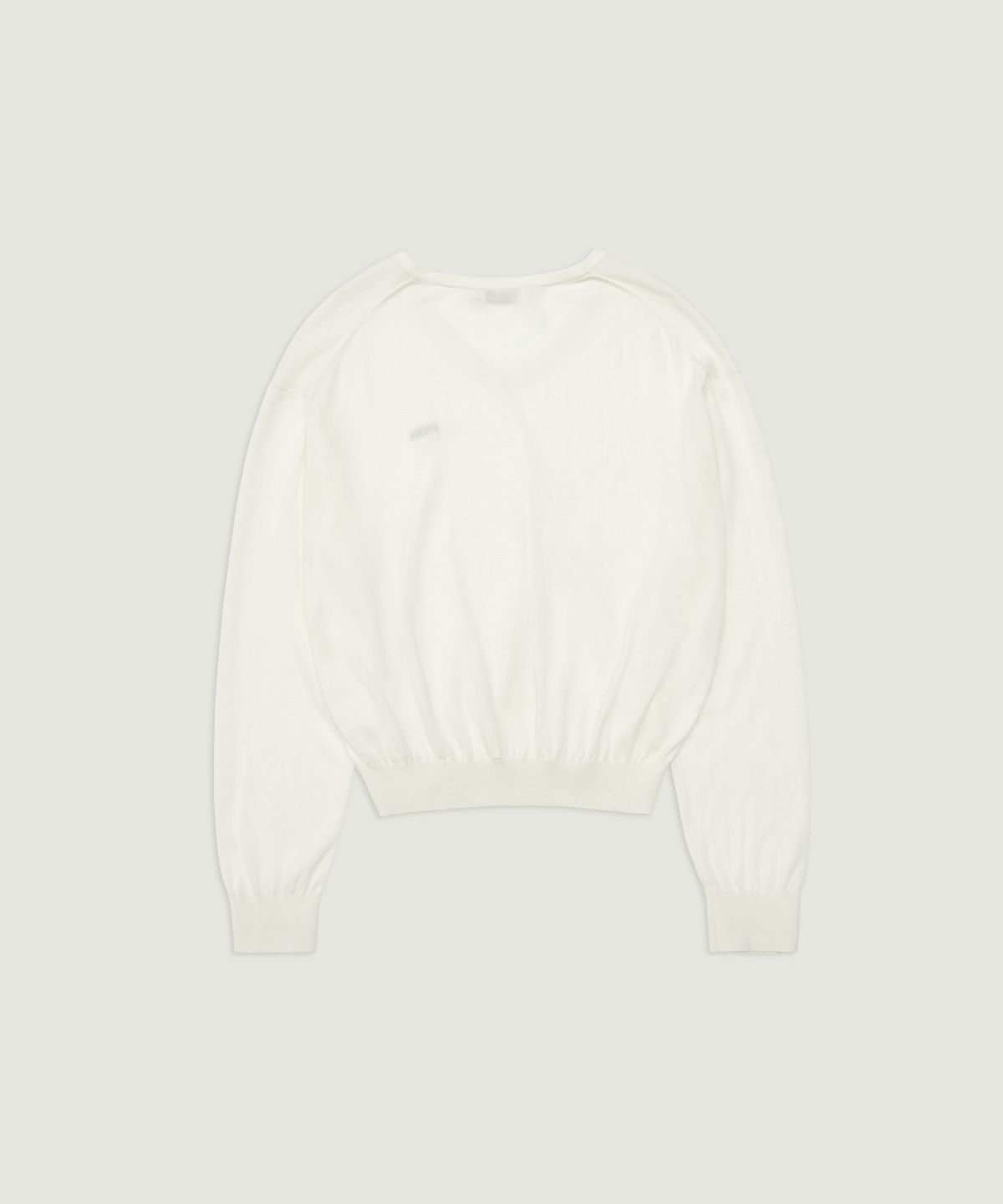 그로브(GROVE) CANOPY V-NECK KNIT (IVORY)