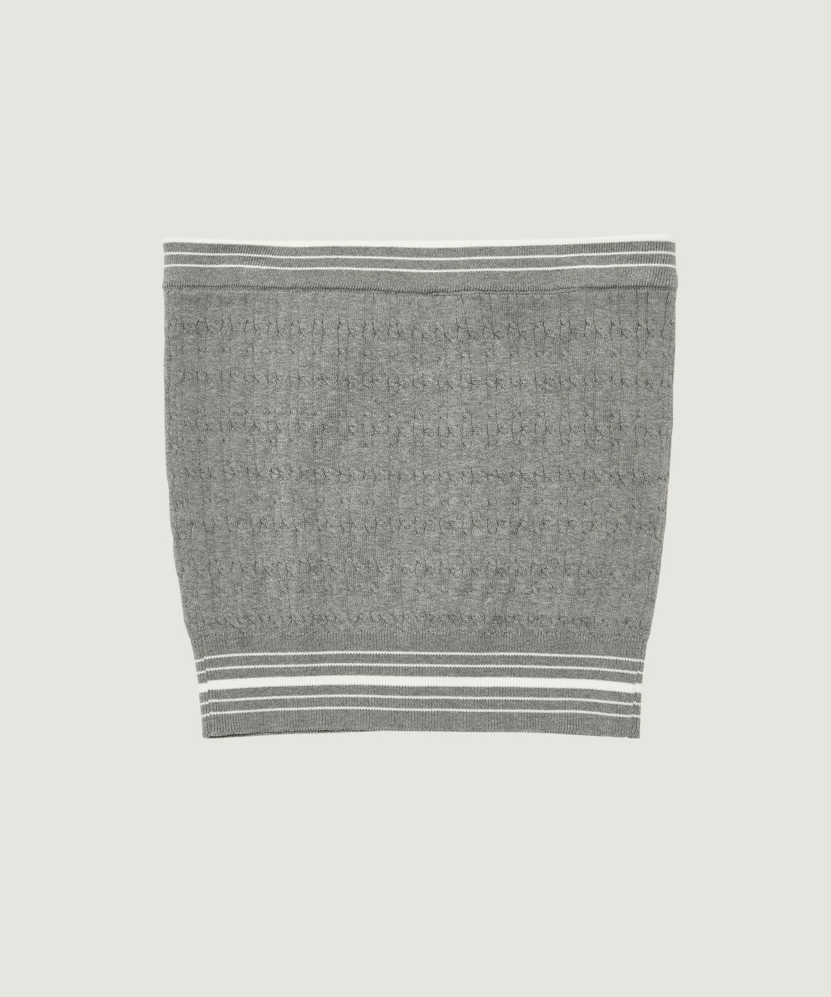 그로브(GROVE) FREEN KNIT TUBE TOP (GRAY)
