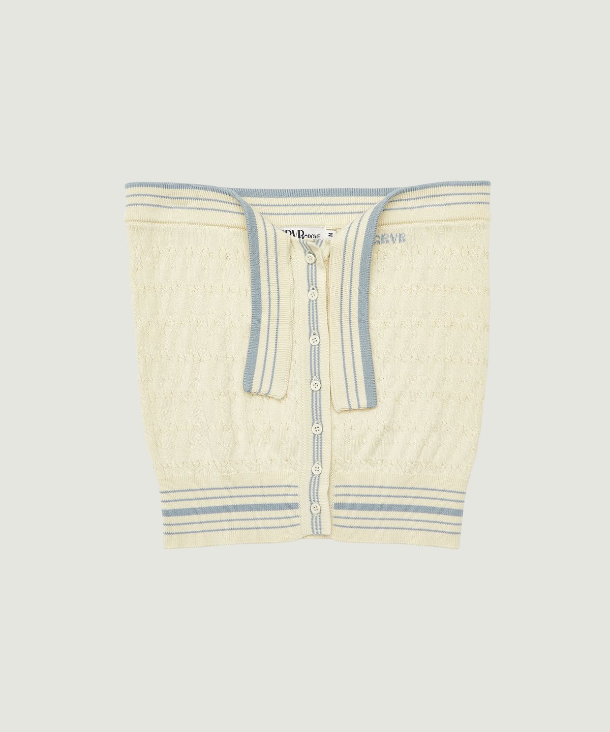 그로브(GROVE) FREEN KNIT TUBE TOP (CREAM)