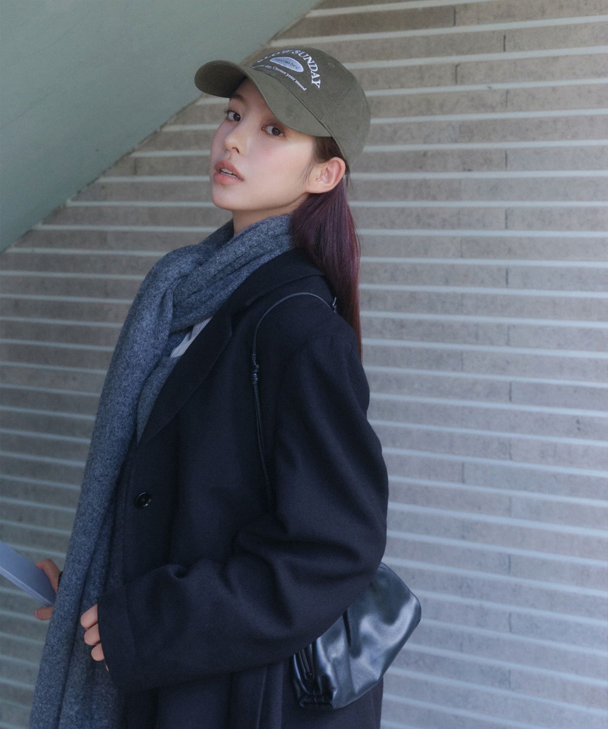 루 서울(RUU SEOUL) 슬로우 선데이 볼캡 카키