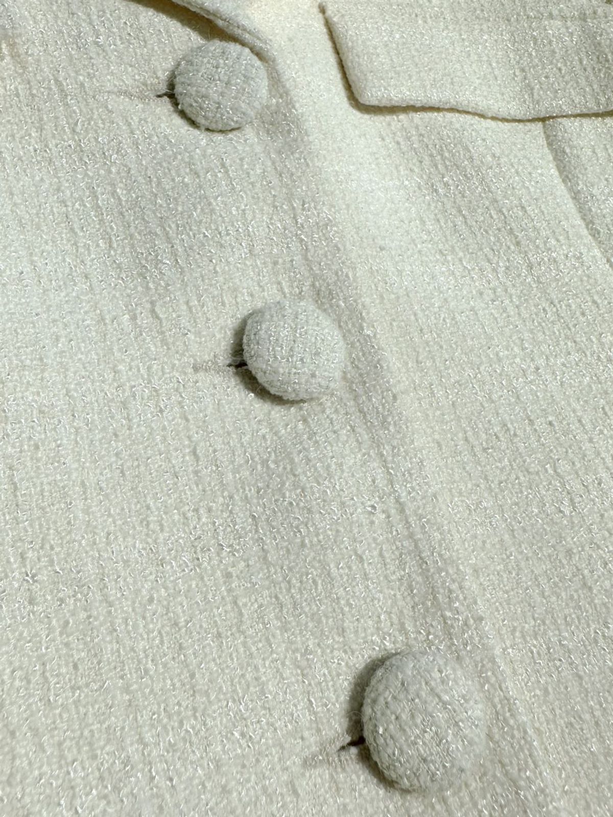 엘시 아일랜드(ELCY ISLAND) Hourglass Tailored Tweed Jacket (IVORY)