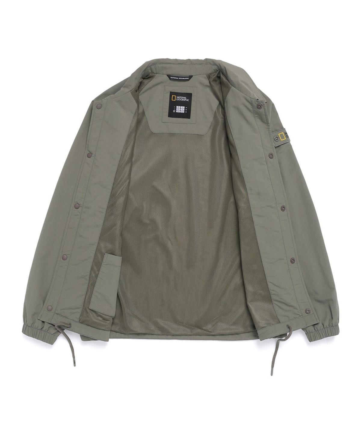내셔널지오그래픽(NATIONALGEOGRAPHIC) N261UJP901 카라넥 셔츠 자켓 G/KHAKI