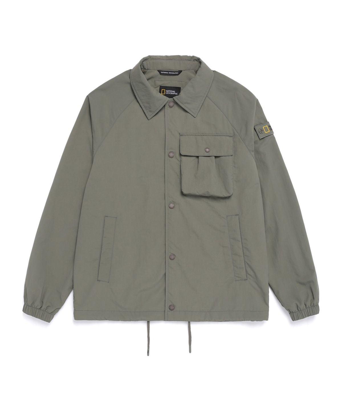 내셔널지오그래픽(NATIONALGEOGRAPHIC) N261UJP901 카라넥 셔츠 자켓 G/KHAKI