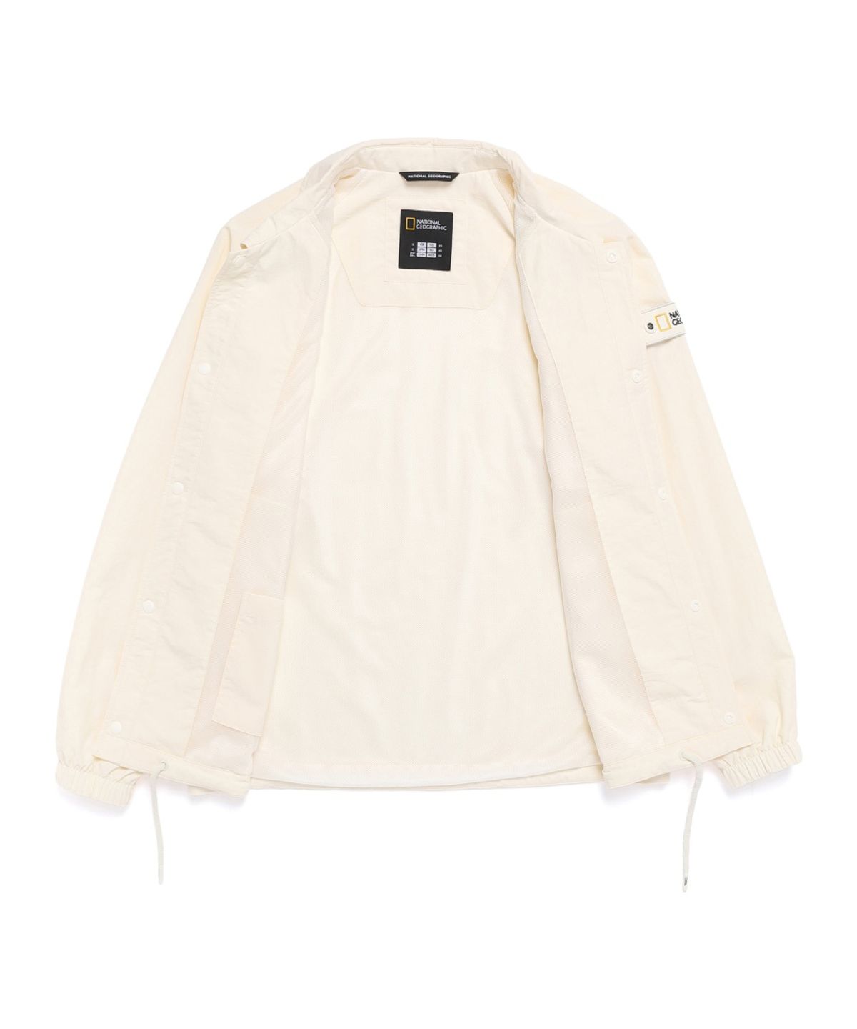 내셔널지오그래픽(NATIONALGEOGRAPHIC) N261UJP901 카라넥 셔츠 자켓 IVORY
