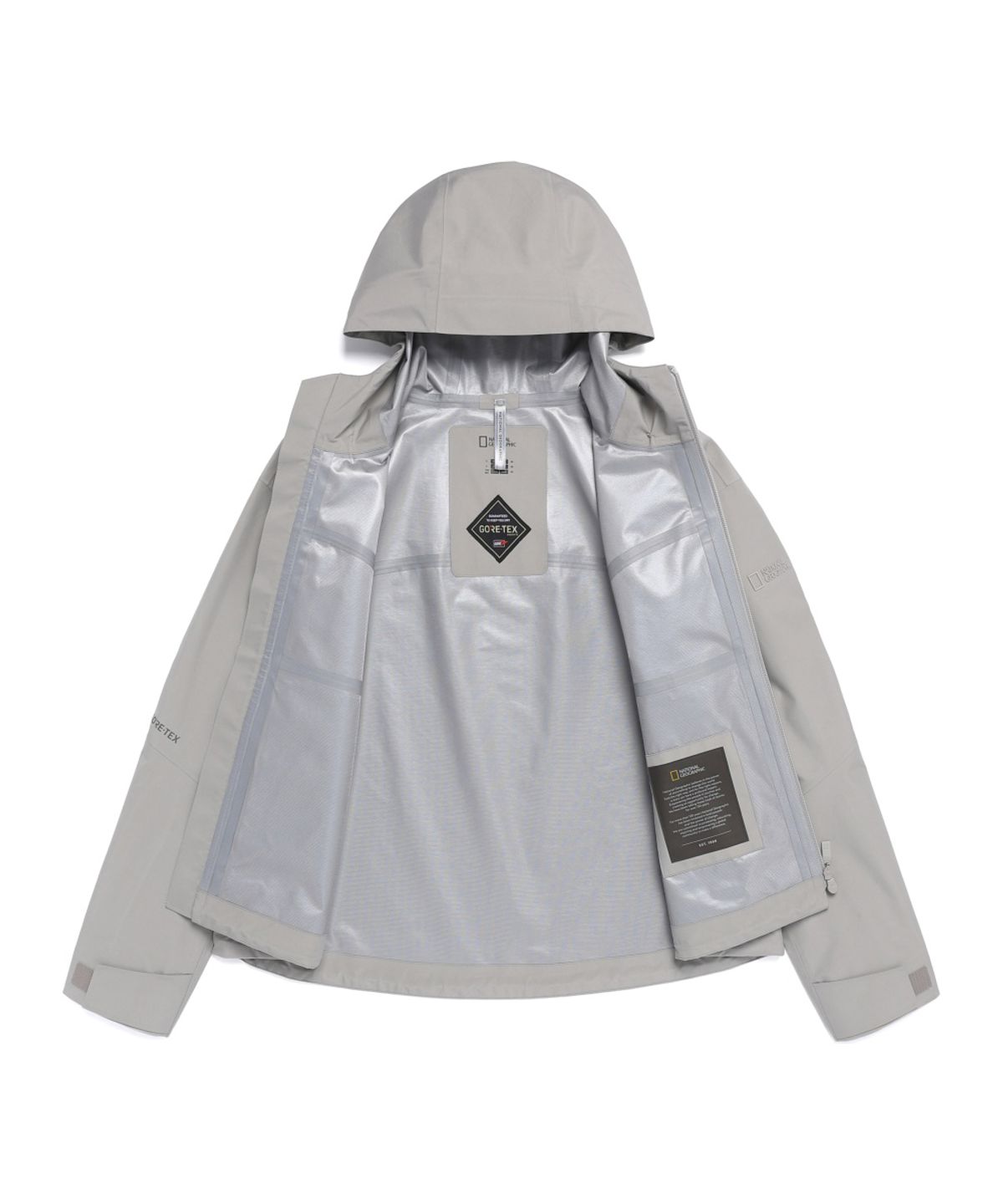 내셔널지오그래픽(NATIONALGEOGRAPHIC) N265WJP250 [고어텍스] 여성 아틀라스 3LAYER  방수 자켓 URBAN LIGHT BEIGE