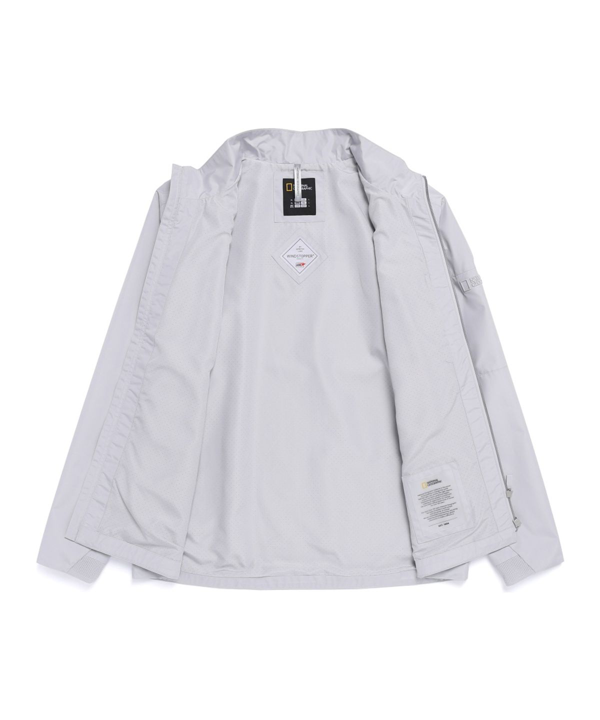 내셔널지오그래픽(NATIONALGEOGRAPHIC) N265MJP240 아틀라스 고어 윈드스토퍼 2LAYER  스탠드넥 자켓 URBAN ICE