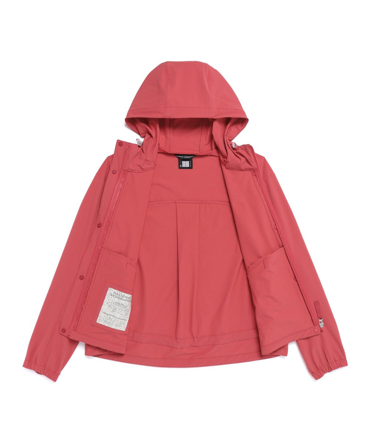 내셔널지오그래픽(NATIONALGEOGRAPHIC) N261WFT990 여성 리오 스트레치 후드 풀집업 ROSE