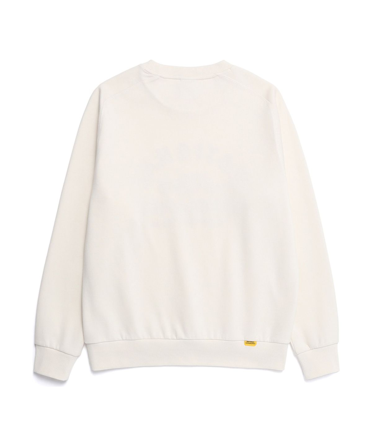 내셔널지오그래픽(NATIONALGEOGRAPHIC) N261USW921 론트라 빅아치로고 그래픽 맨투맨 IVORY