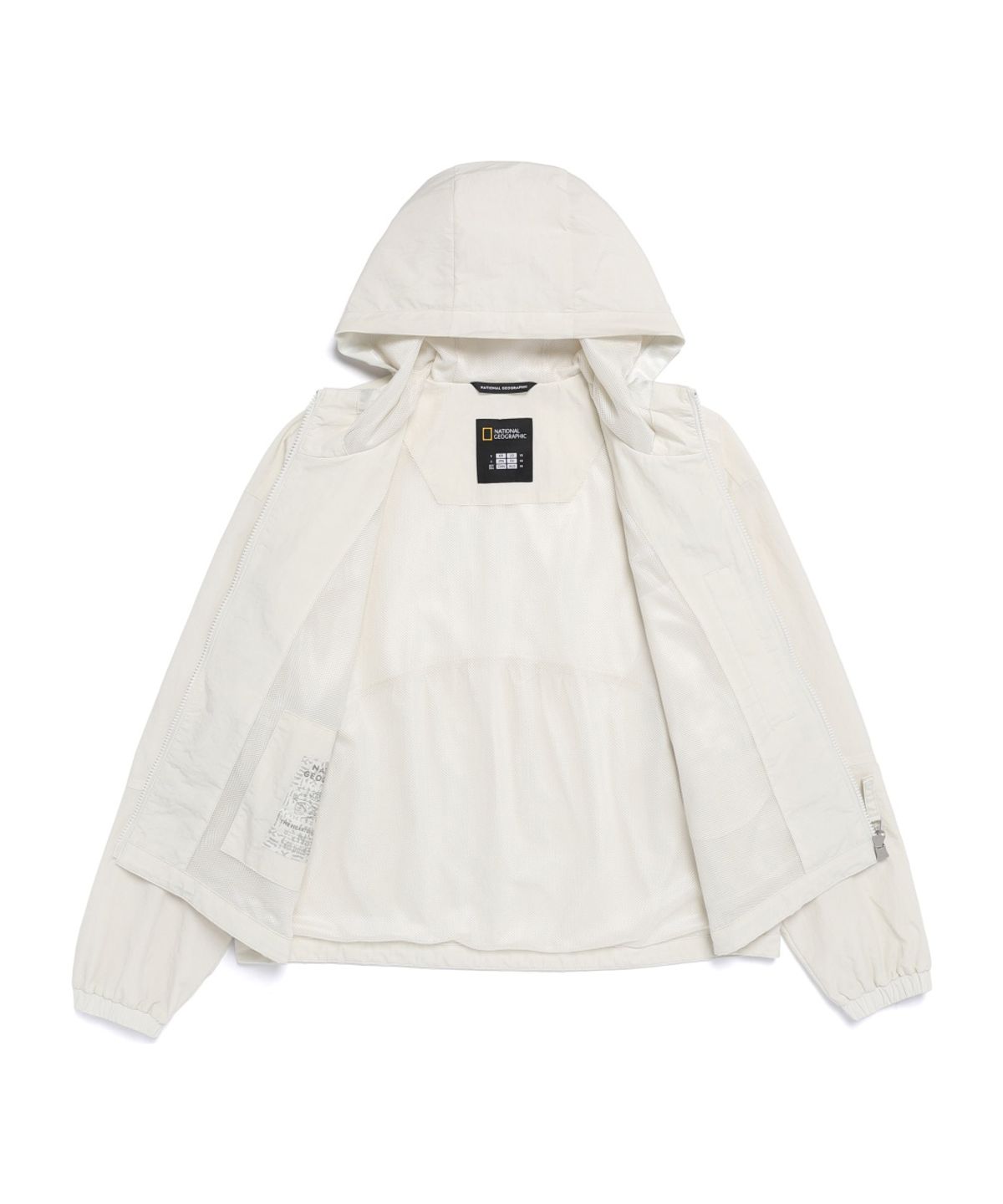 내셔널지오그래픽(NATIONALGEOGRAPHIC) N261WJP960 여성 오르카 타슬란 후드 점퍼 IVORY