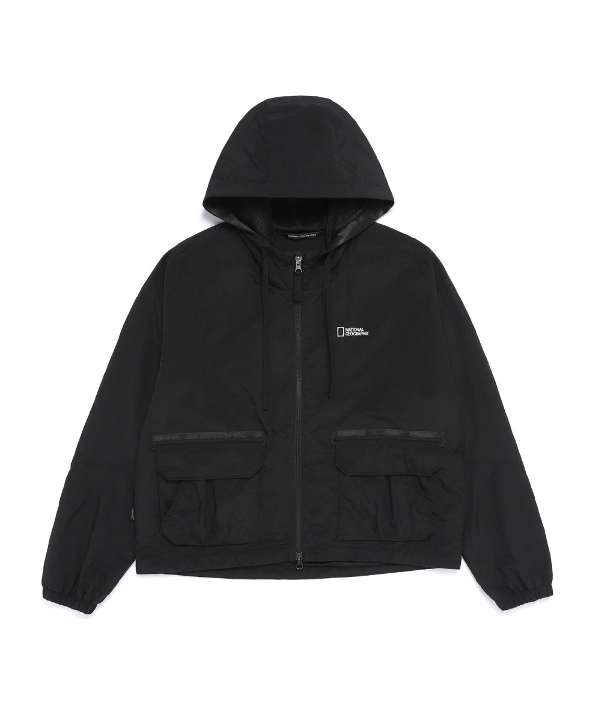 내셔널지오그래픽(NATIONALGEOGRAPHIC) N261WJP960 여성 오르카 타슬란 후드 점퍼 BLACK