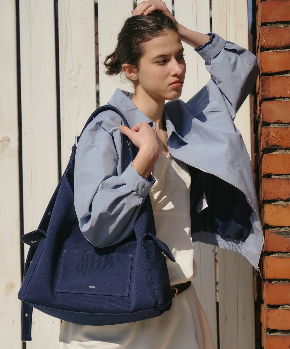 무르(MUR) Noma Pocket Hobo Bag (7color)