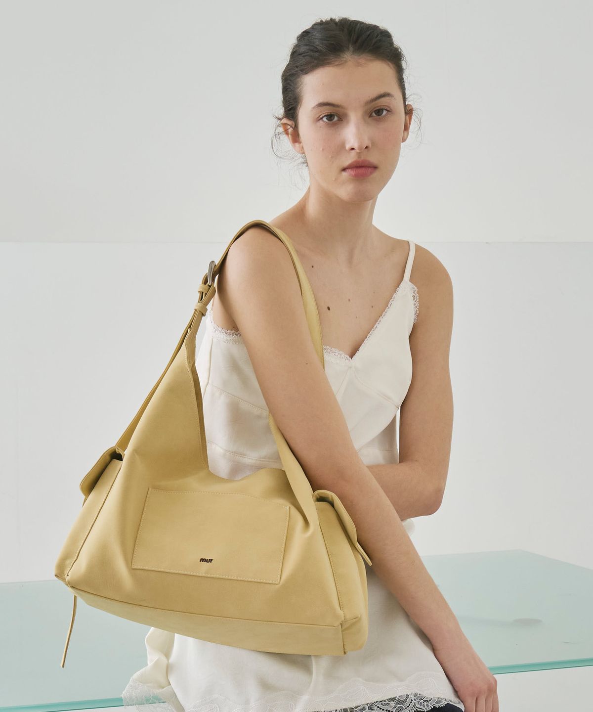 무르(MUR) Noma Pocket Hobo Bag (7color)