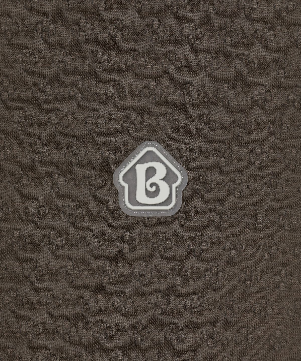 바우프(BAUF) 라운드 카라 포켓 가디건 [브라운]