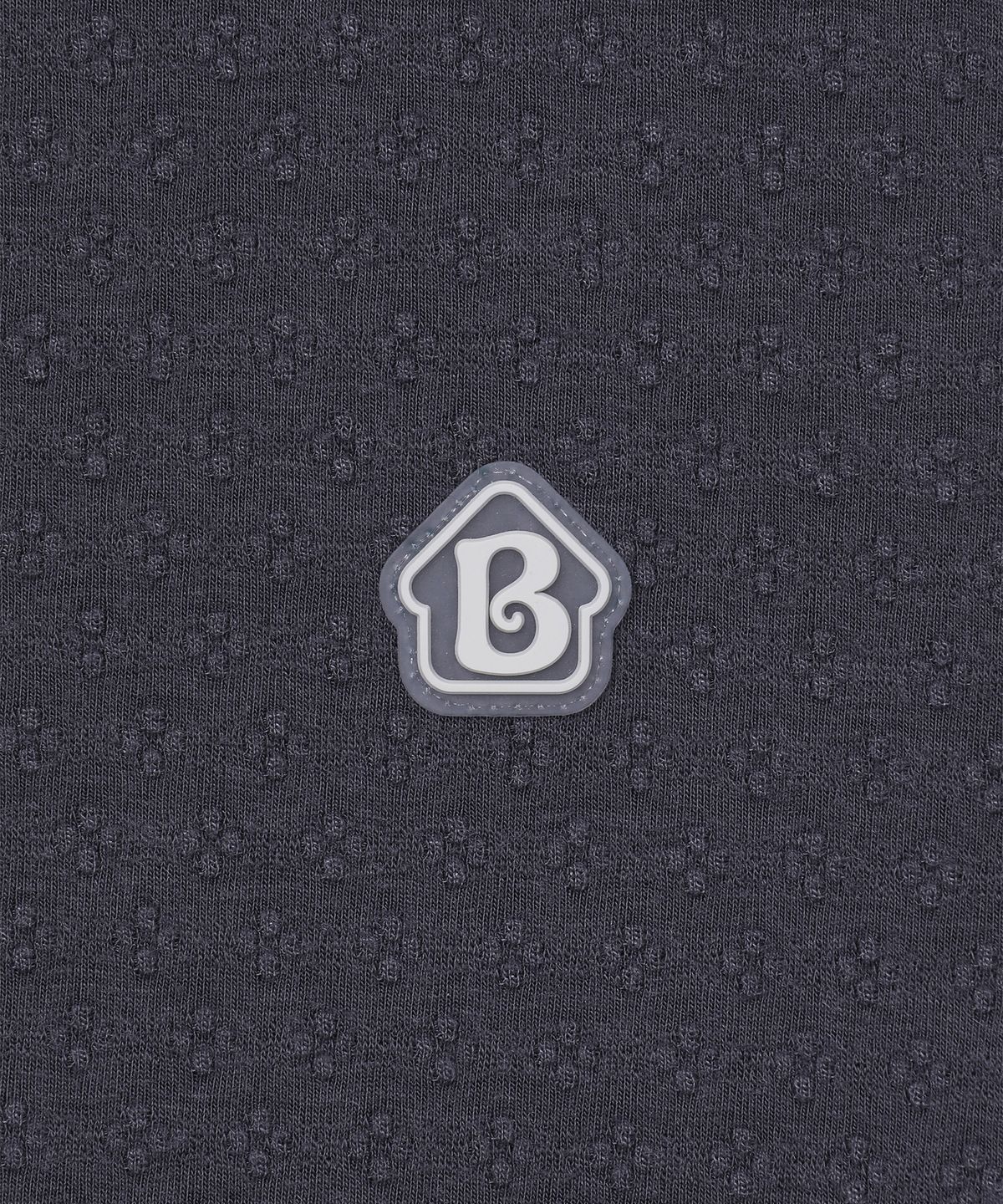 바우프(BAUF) 라운드 카라 포켓 가디건 [차콜]